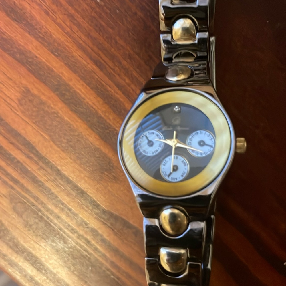 Two tone Charles Raymond watch